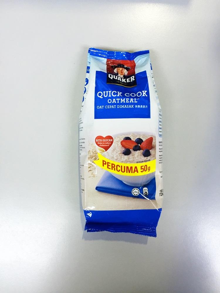 quaker quich cook 250g  200g free 50g