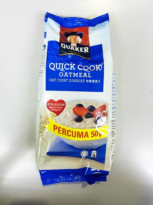 quaker quick cook 475g 425g free 50g