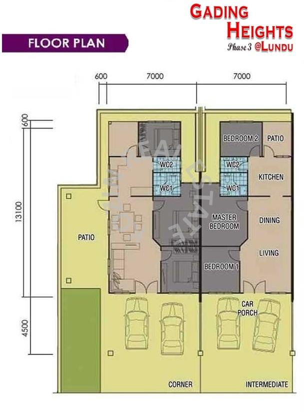 Floor Plan - Gading Heights