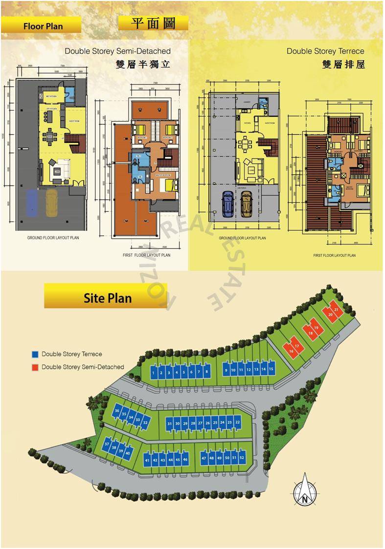 Floor Plan  &  Site Plan