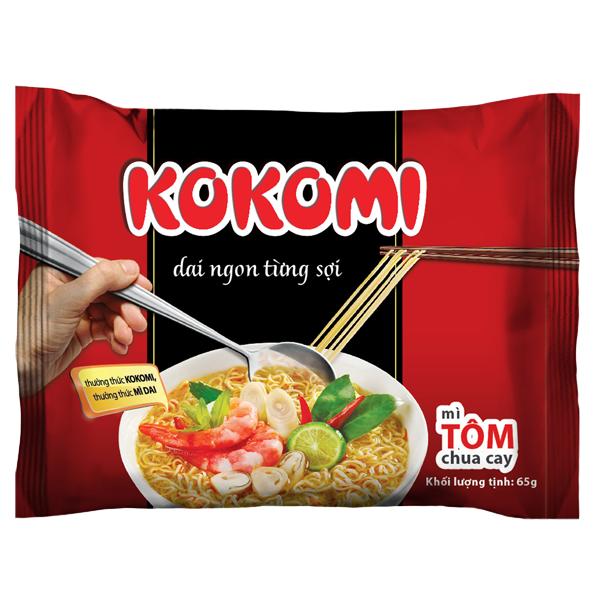 KOKOMI MI TOM CHUA CAY 65g