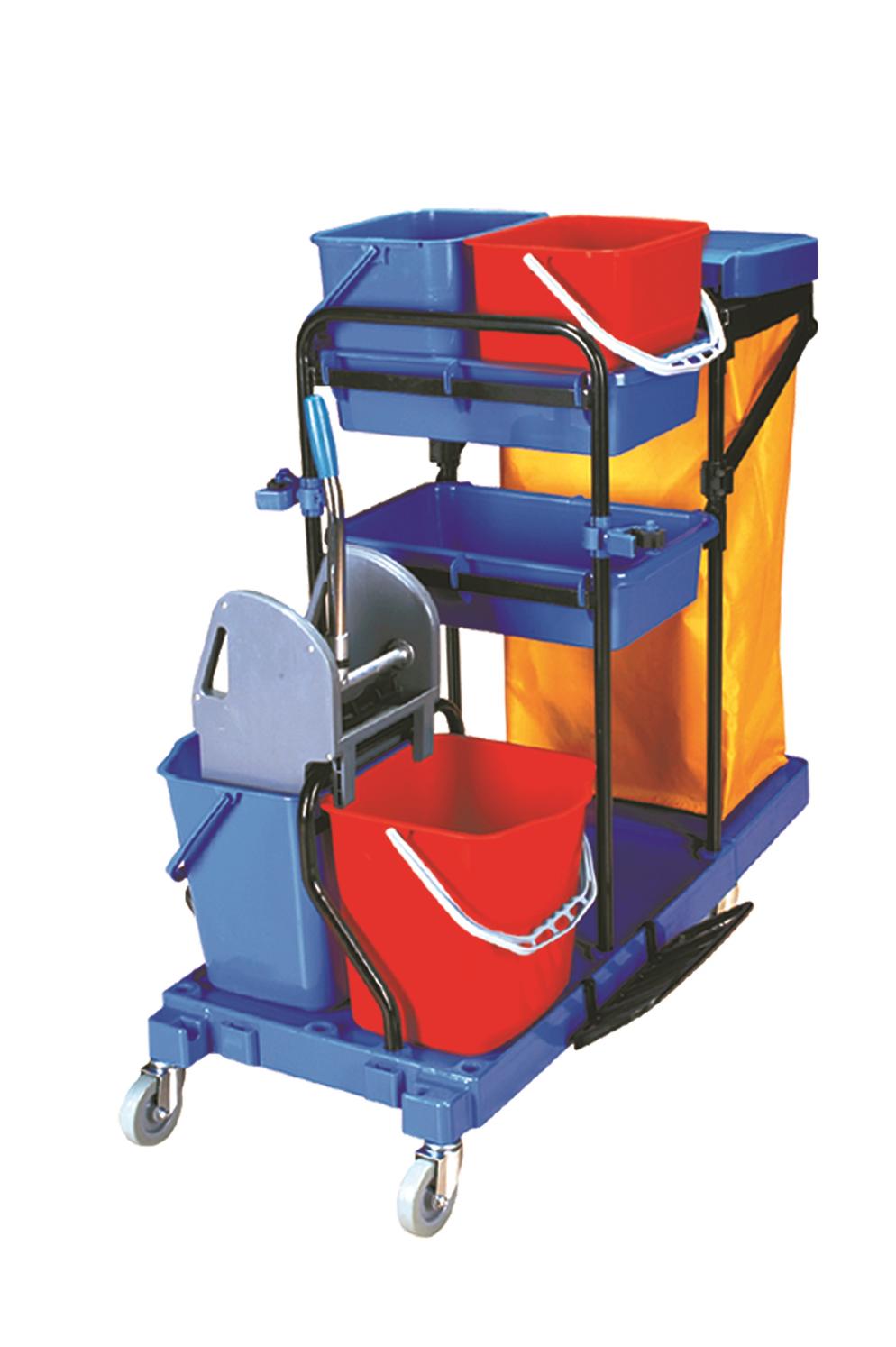 New Janitorial Multi Function Cart (1)