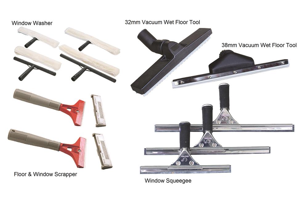Window Washer  Window Squeegee  Floor   Window Scrapper  Vacuum Wet Floor Tool