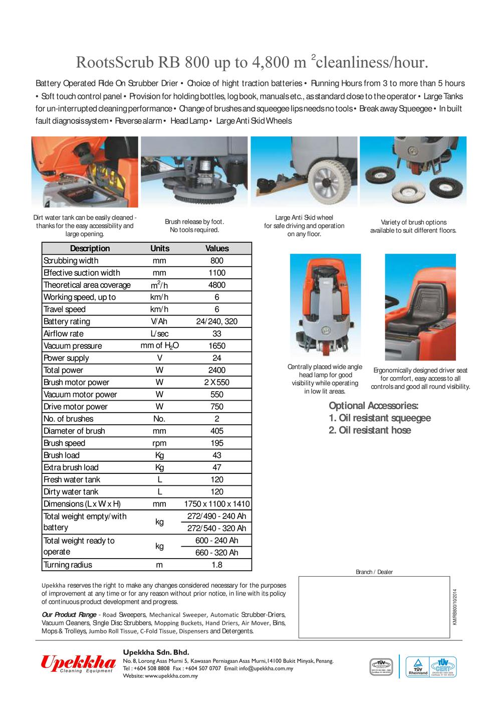 RootsScrub RB800