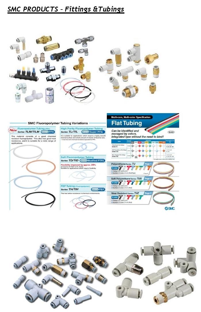 SMC Products - Fittings & Tubings