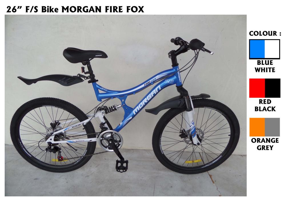 26 F S BIKE MORGAN FIRE FOX