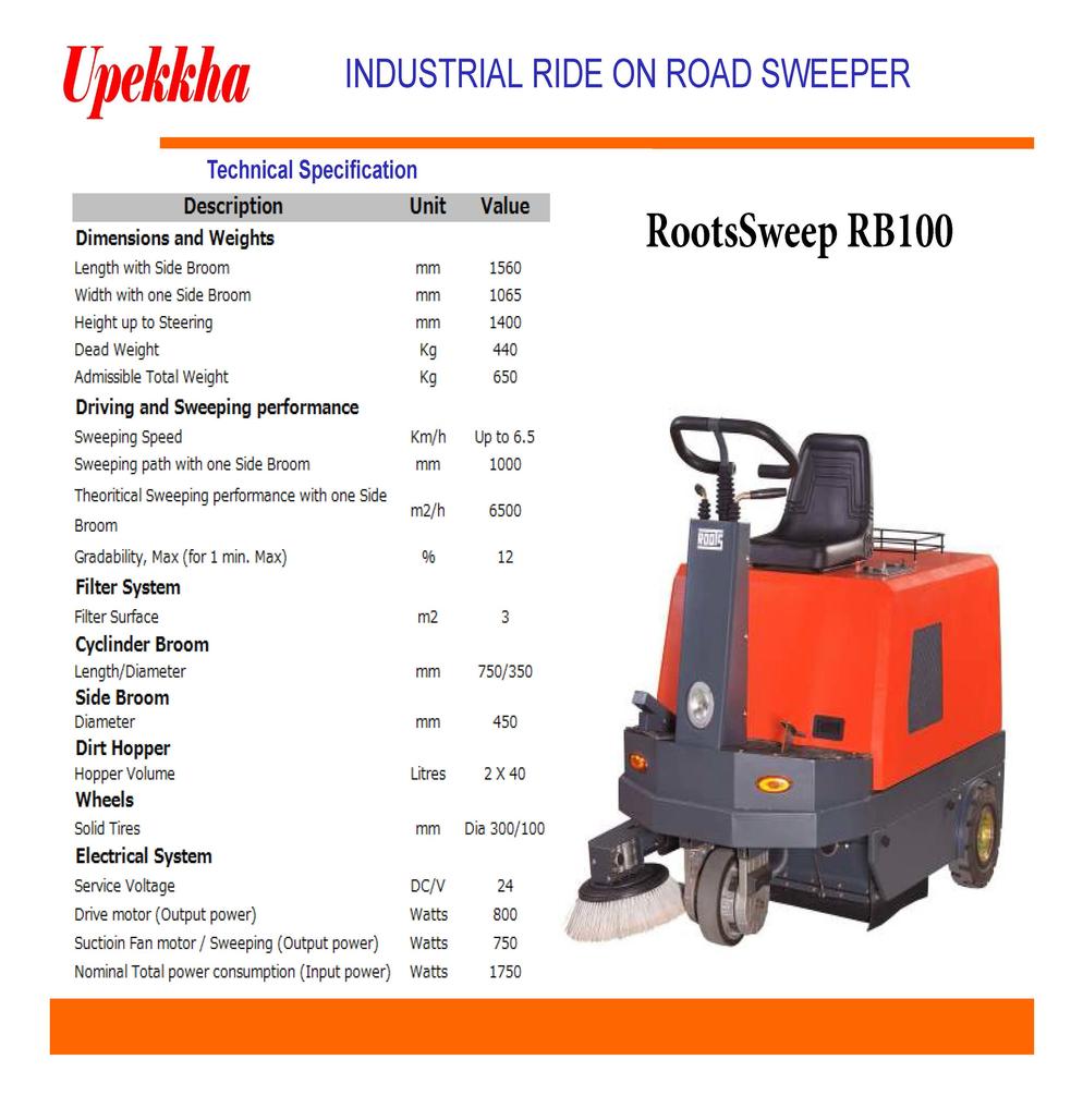 Upekkha RootsSweeper  RB100