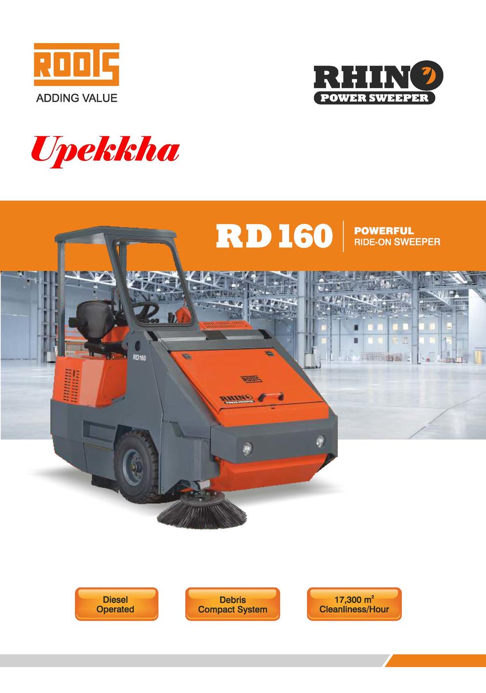 RD160 Road Sweeper