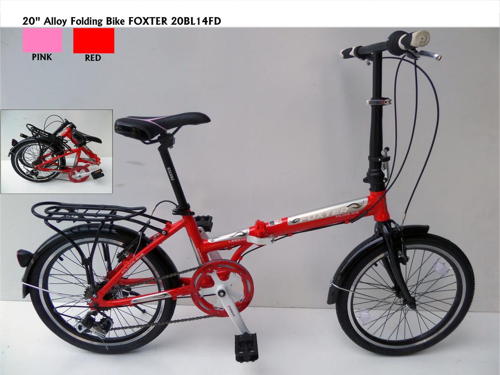 20 Alloy Folding Bike FOXTER 20BL14FD