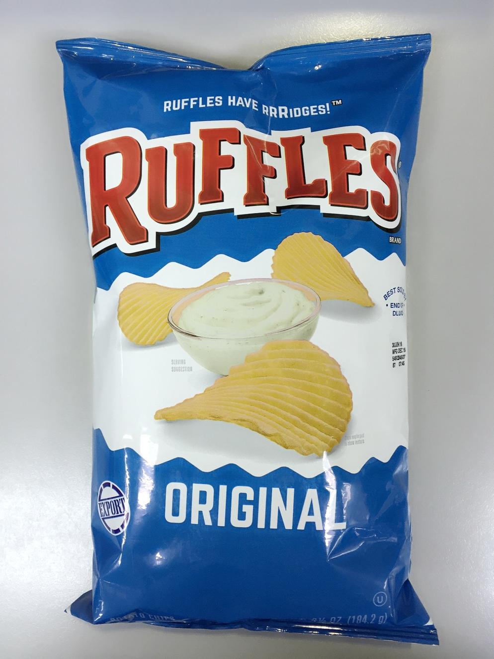 RUFFLES ORIGINAL 15X184G