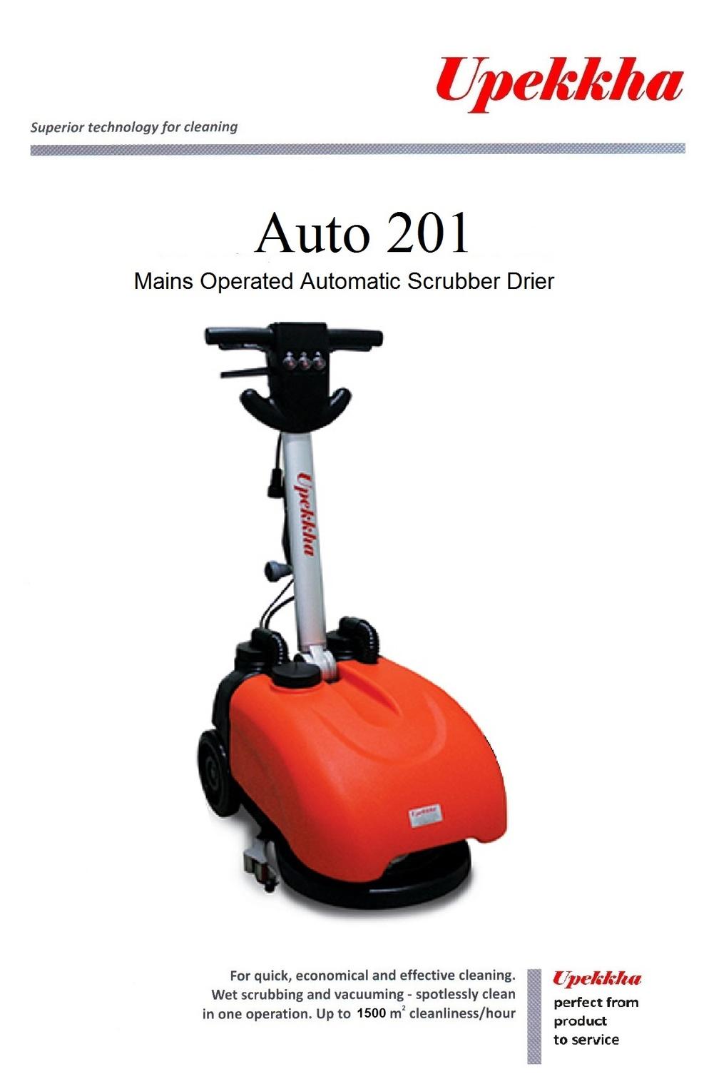 AUTO 201 Mains Operated Automatic Scrubber Drier (1)