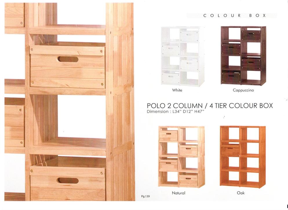 Polo 2 Column 4 Tier col Box