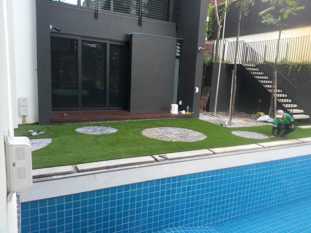 Poolside