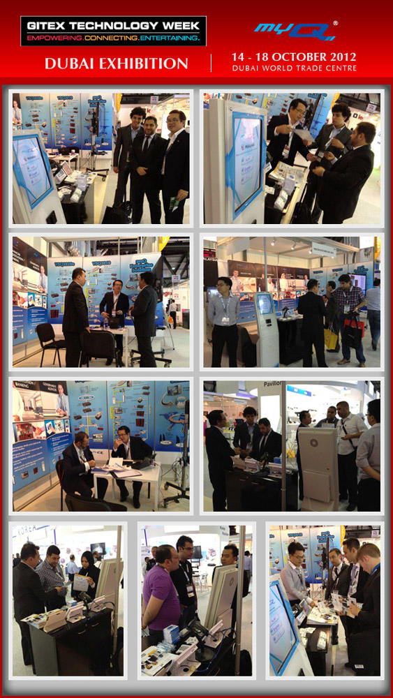 myQ's Exhibition in Dubai 2012