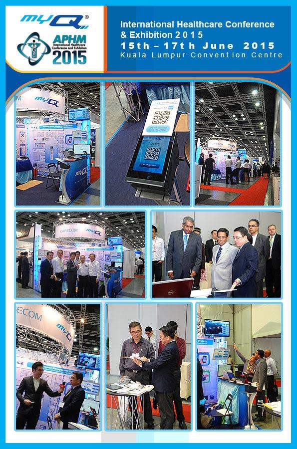 myQ's Exhibition in KL 2015, APHM 2015