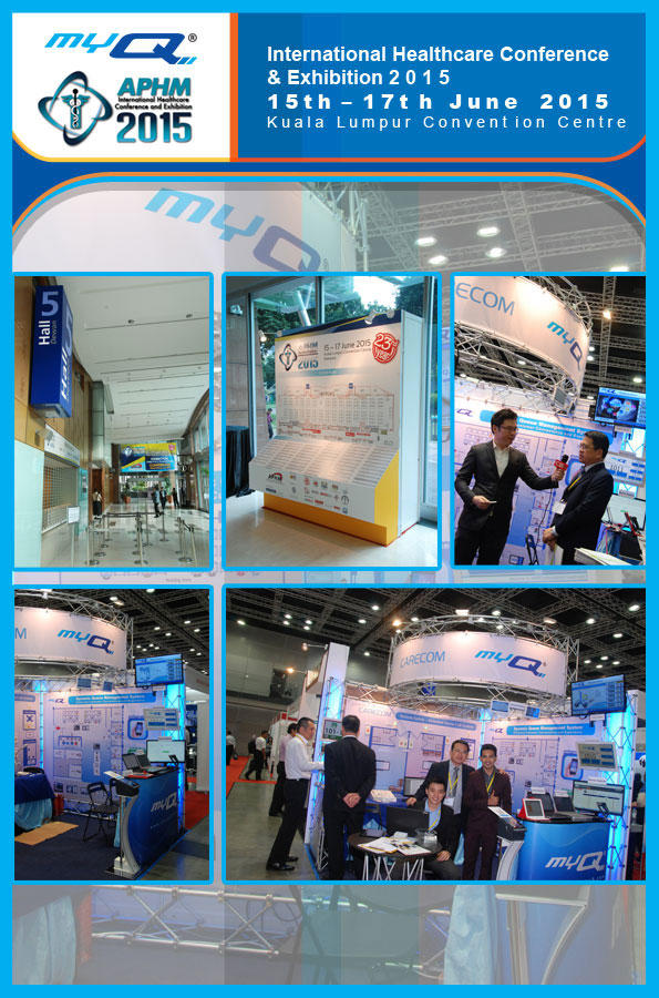 myQ's Exhibition in KL 2015, APHM 2015