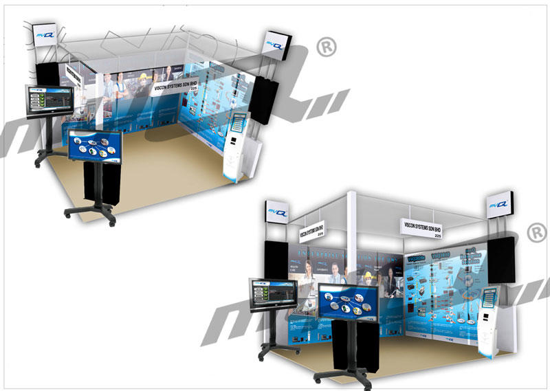 myQ Booth Layout Design 2012