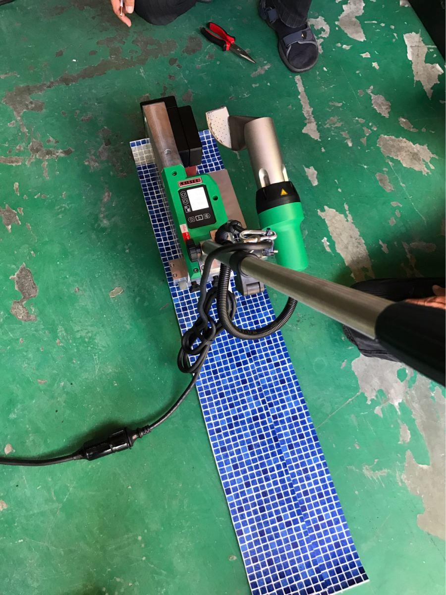 Uniroof AT For Swimming Pool Membrane Demo At Our New Demo Room