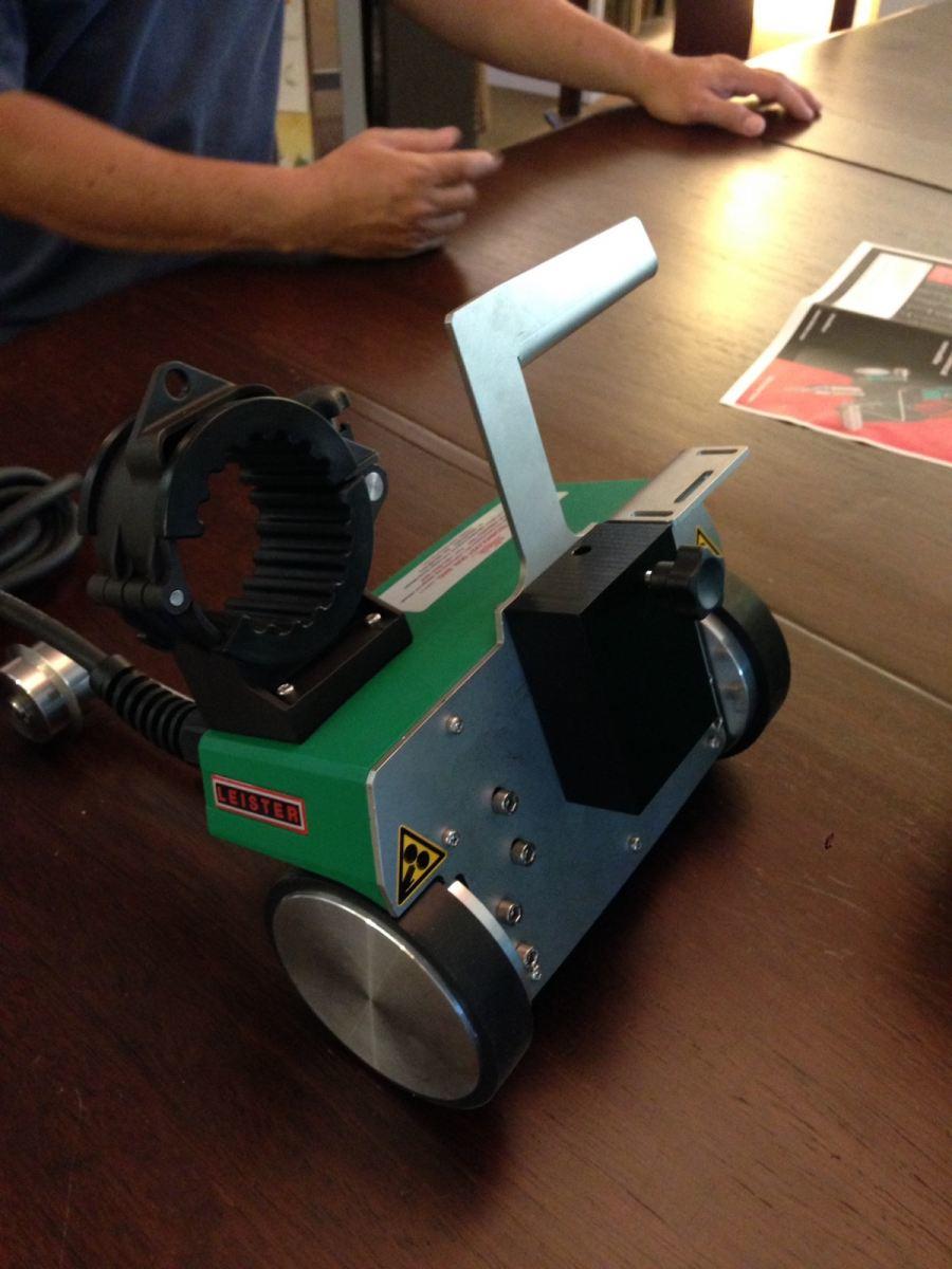 New Leister Auto Flooring Welding Machine 6