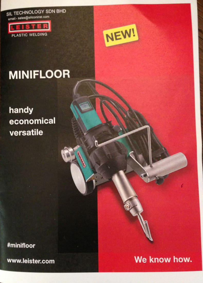 New Leister Auto Flooring Welding Machine 8
