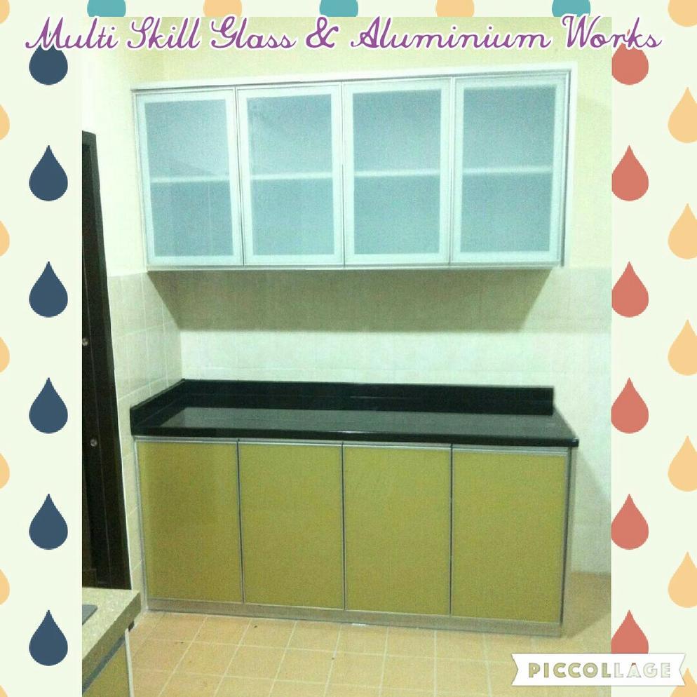 3400602 Aluminium Kitchen Top and Base Cabinet