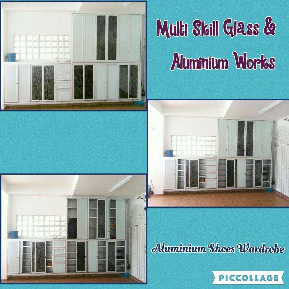 3346398 Aluminium Shoes Cabinet