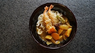 Ebi Tempura curry Udon