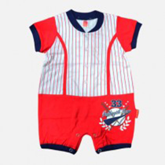 Baseball Knit Rompers