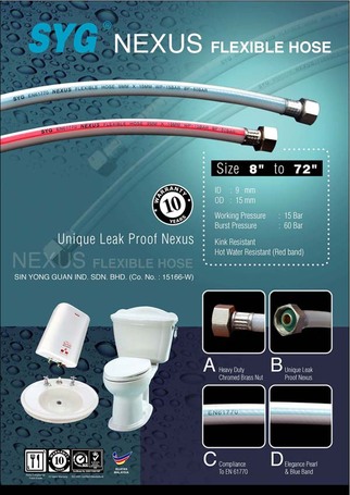 SYG Nexus Flexible Hose