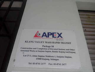 Apex Communications Sdn Bhd Construction In Malaysia