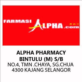 FARMASI ALPHA  - BINTULU - TMN SG CHUA