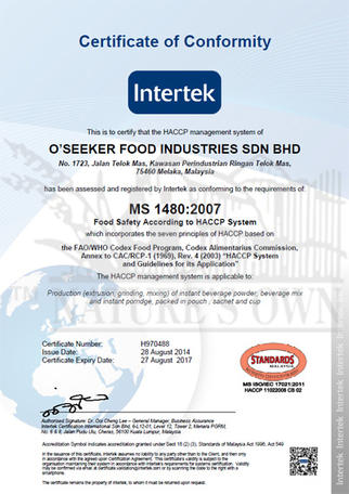 O Seeker Food Industries Sdn Bhd Food Products In Melaka