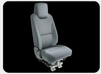 Being in the driver’s seat is no easy feat, hence the Air-suspension driver's seat for ultra–comfort.