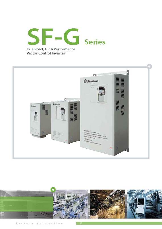 Shihlin Inverter Family Catalog 2013 05 Page 20