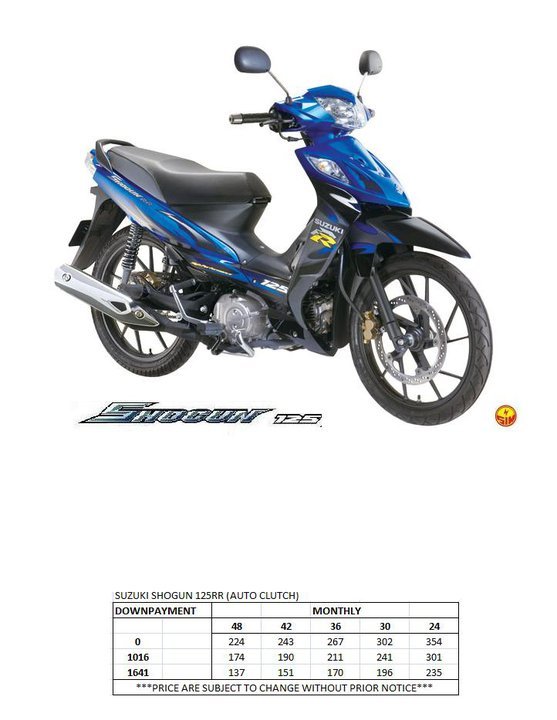 Suzuki Shogun 125RR (Auto Clutch)