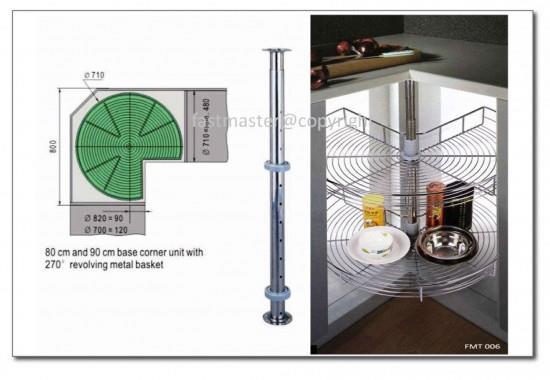 Round Revolving Basket 2