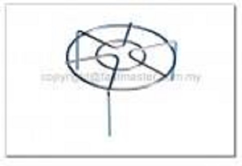 Stainless Steel 304 Steam Rack (Round)  304不锈钢蒸汽架（圆形）