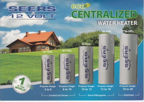 Seers-water heater