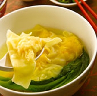 Shrimp Dumpling in Soup