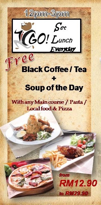 Go set lunch everyday