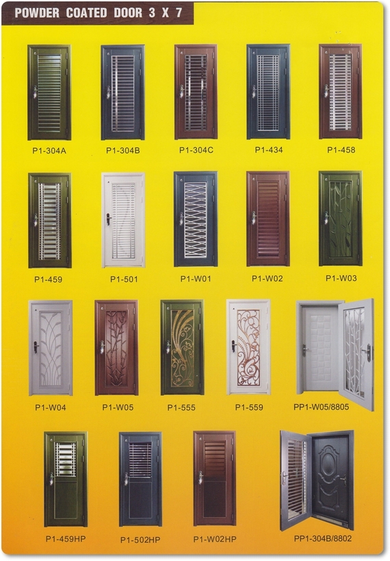 Power Coated Door 3 X 7