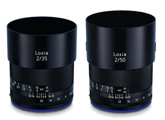 Zeiss Loxia Planar 35mm and 50mm