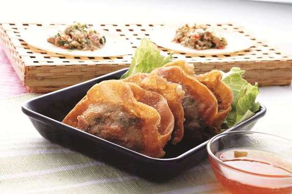 Fried Garlic Chives Dumpling