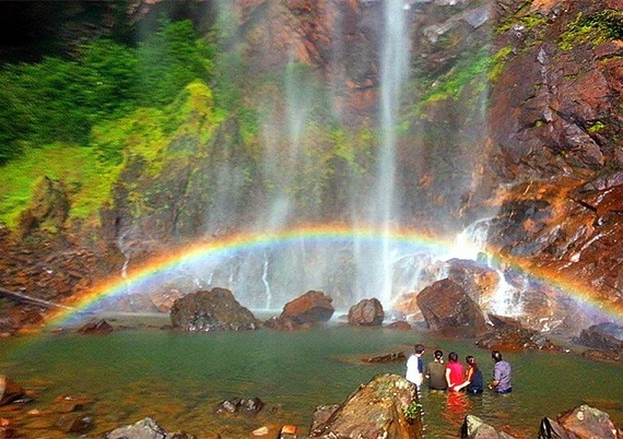 Rainbow waterfall Sungai Lembing