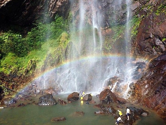 Rainbow waterfall sungai lembing