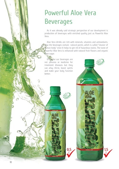 Powerful Aloe Vera Beverages