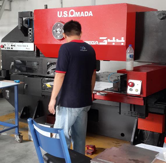 Amada Metal Plate Punching