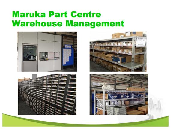 Maruka Part Centre Warehouse Management