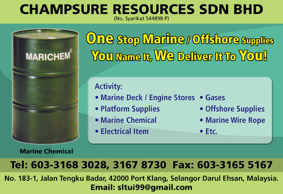 Champsure Resources Sdn Bhd Oil Gas Equipment Supplies In Selangor