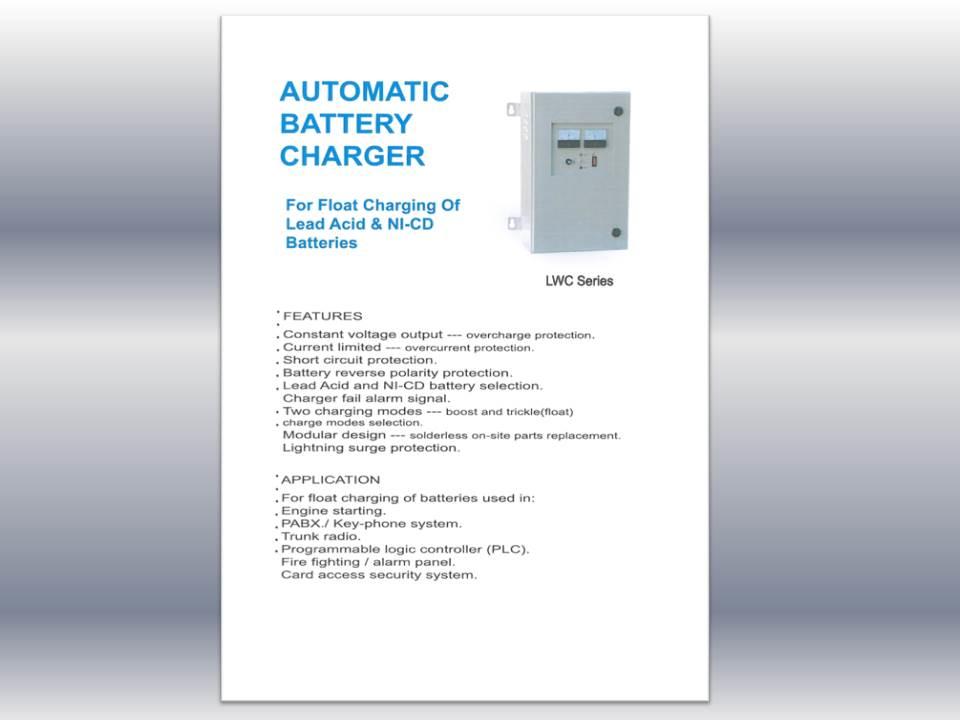 Lineguard Corporation Battery Charger